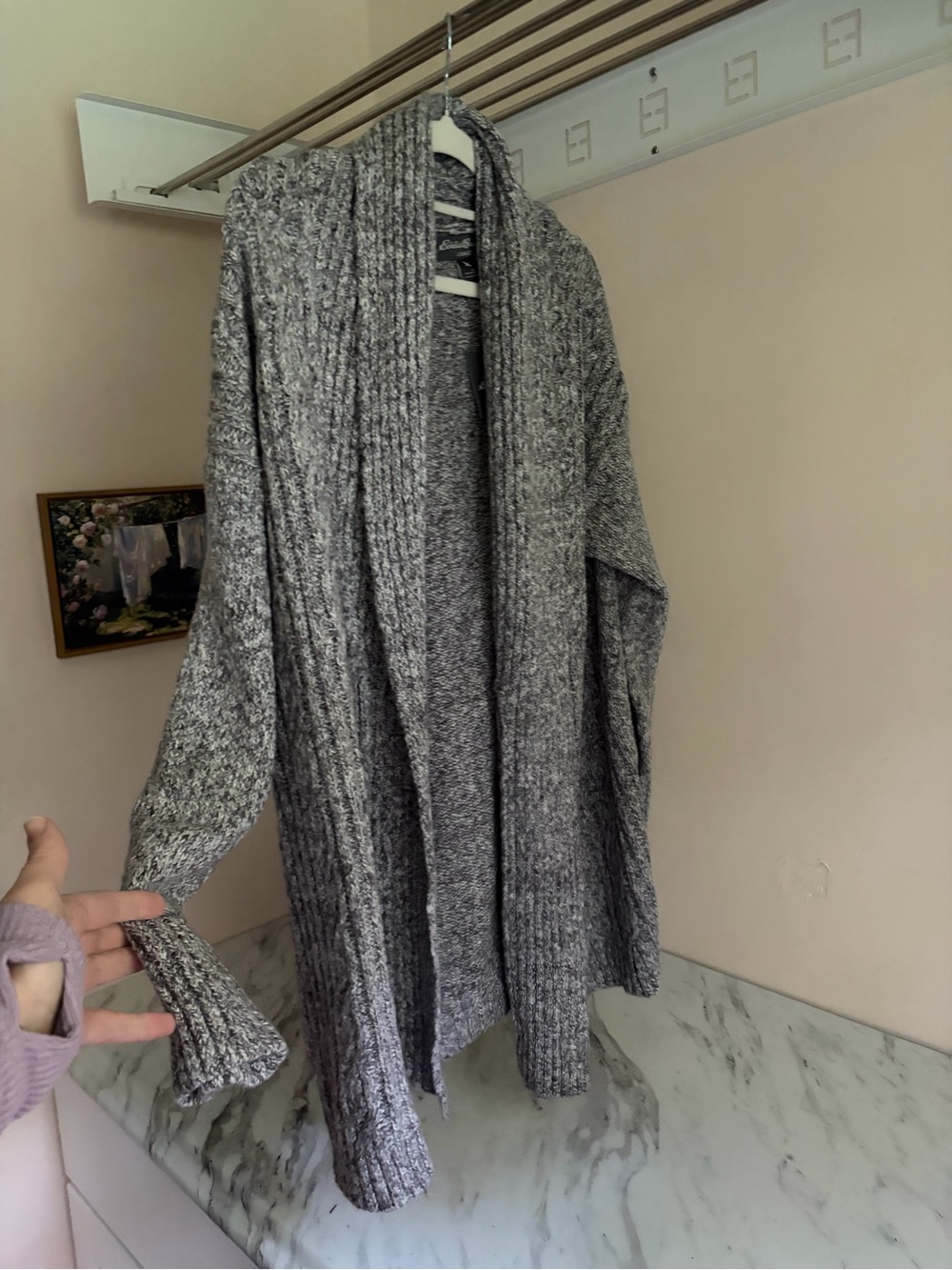 NWT Eddie Bauer Lounge Cable Knit Sleep Cardigan Sweater - XXL